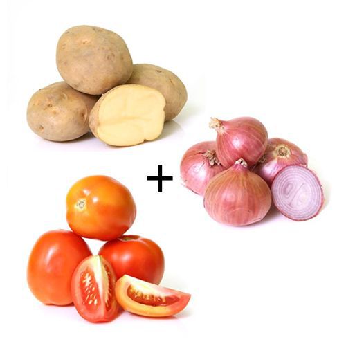 Tomato+Onion+Potato Combo - 1 Kg Each